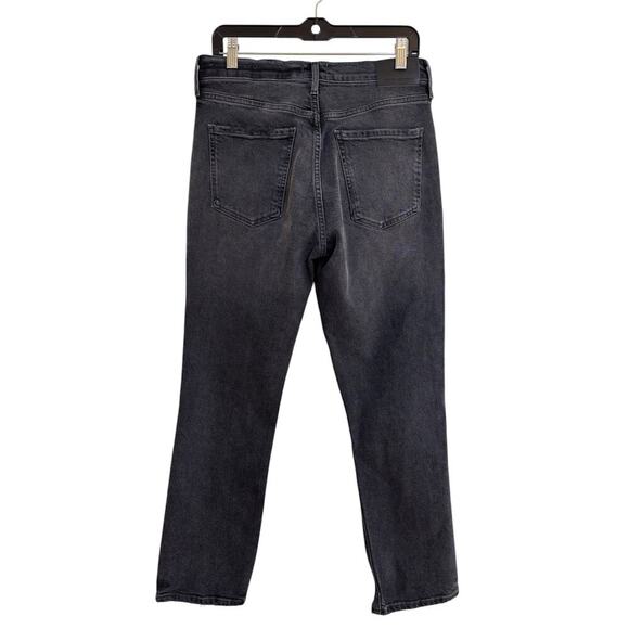 Citizens of Humanity Jolene Straight Jean Size 28 Distressed High Rise Dark Wash - Picture 5 of 15